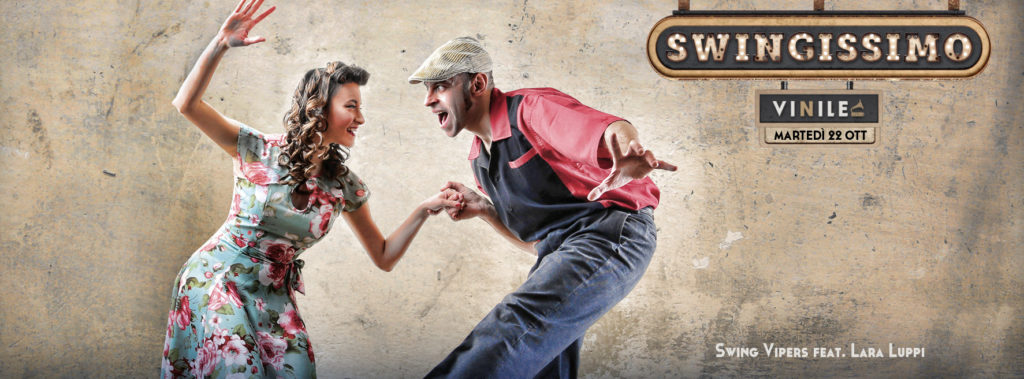 Locandina di SWINGISSIMO, martedì 22 ottobre 2019