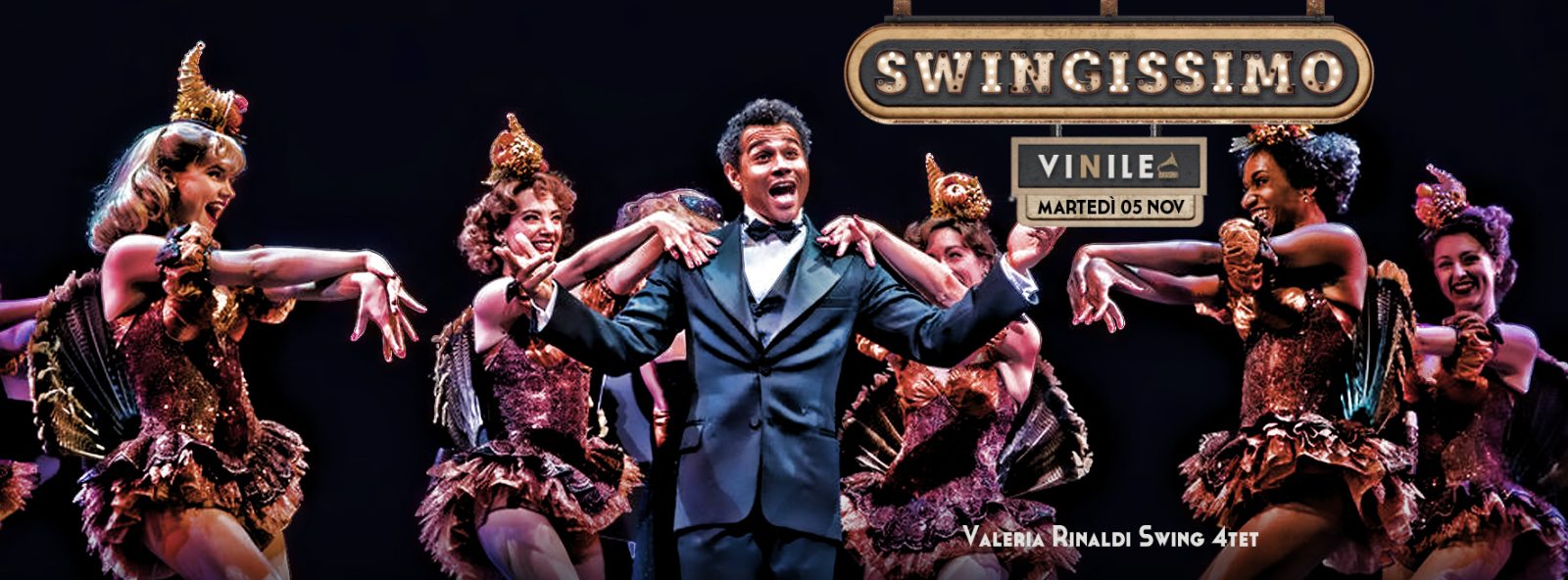 SWINGISSIMO, martedì 5 novembre 2019 al Vinile
