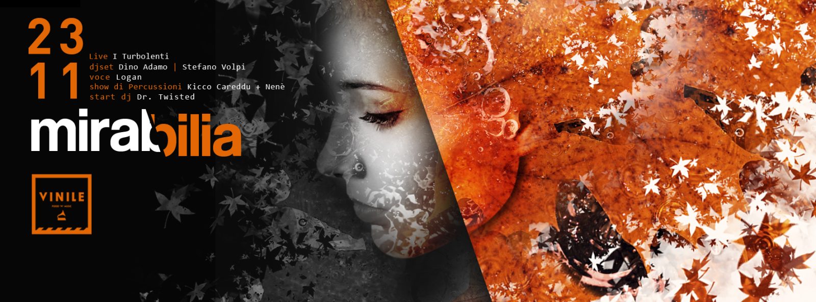 Mirabilia, sabato 23 novembre 2019 al Vinile
