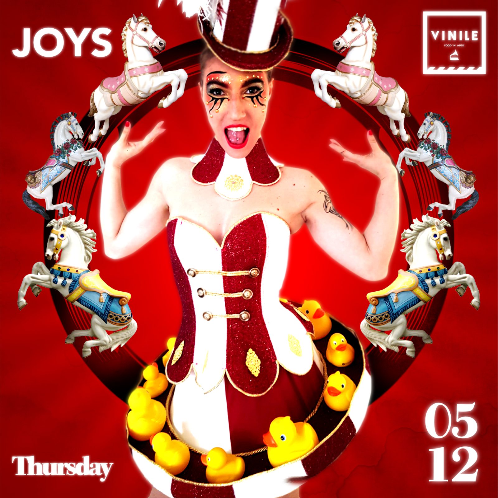 J O Y S, giovedì 5 dicembre 2019 al Vinile