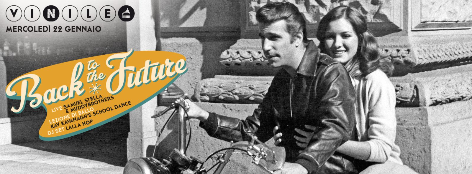 Back To The Future, mercoledì 22 gennaio 2020 al Vinile