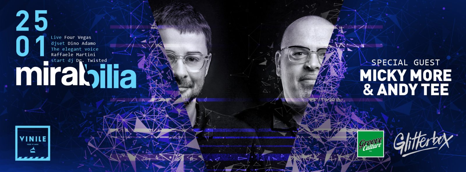 Mirabilia, sabato 25 gennaio 2020 al Vinile
