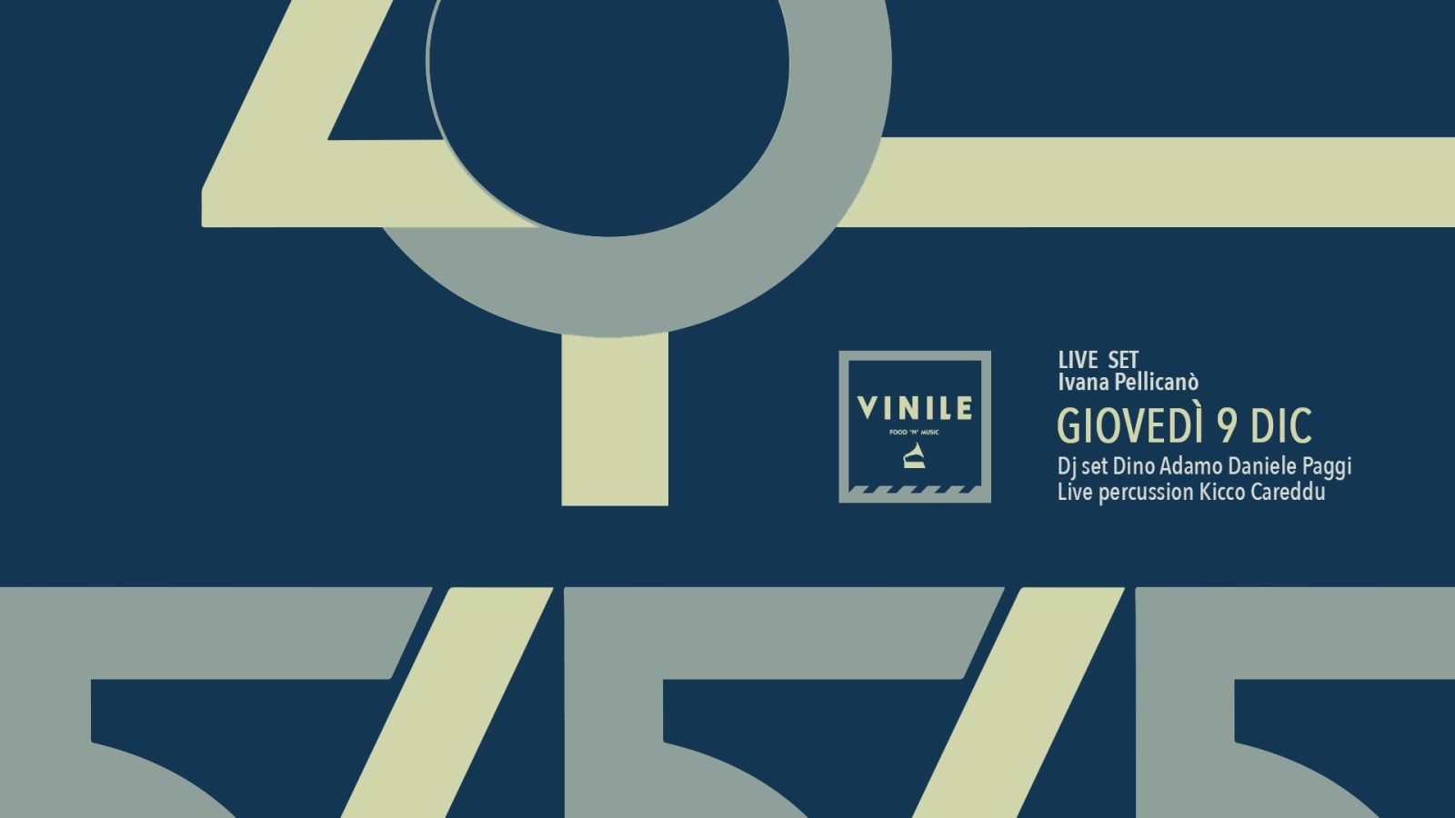 45GIRI, giovedì 9 dicembre 2021 al Vinile