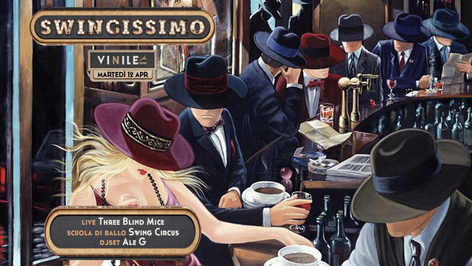 Swingissimo • Vinile, martedì 12 aprile 2022