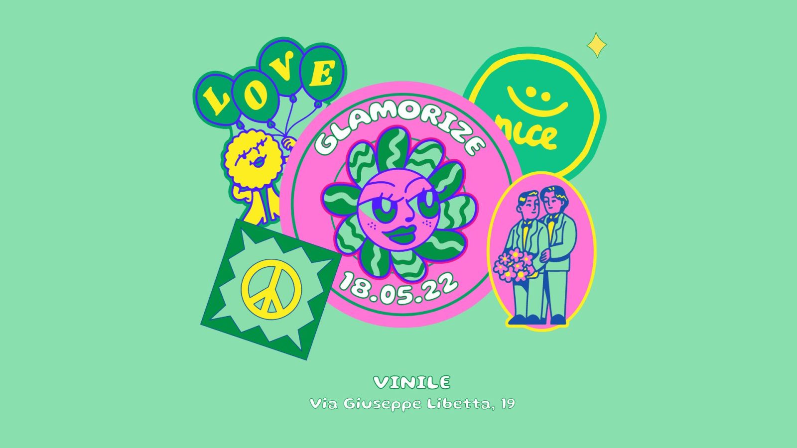 GLAMORIZE • Vinile, mercoledì 18 maggio 2022