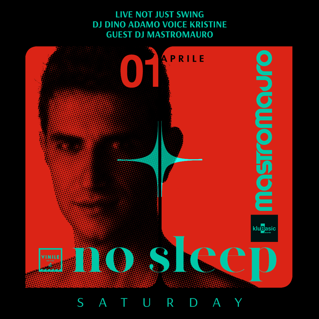 No Sleep, sabato 1 aprile 2023 al Vinile