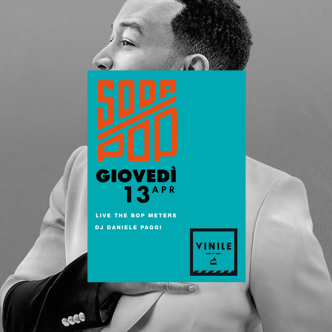 SODA POP, giovedì 13 aprile 2023 al Vinile