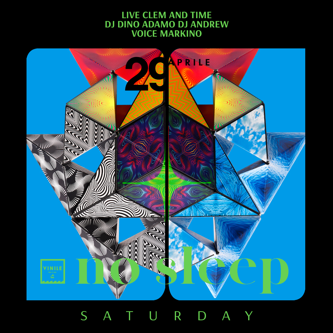 No Sleep, sabato 29 aprile 2023 al Vinile
