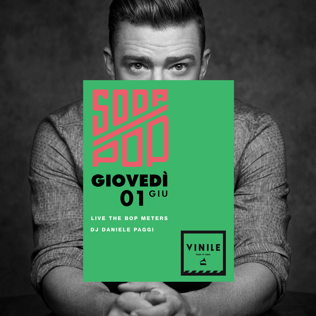 SODA POP, giovedì 1 giugno 2023 al Vinile
