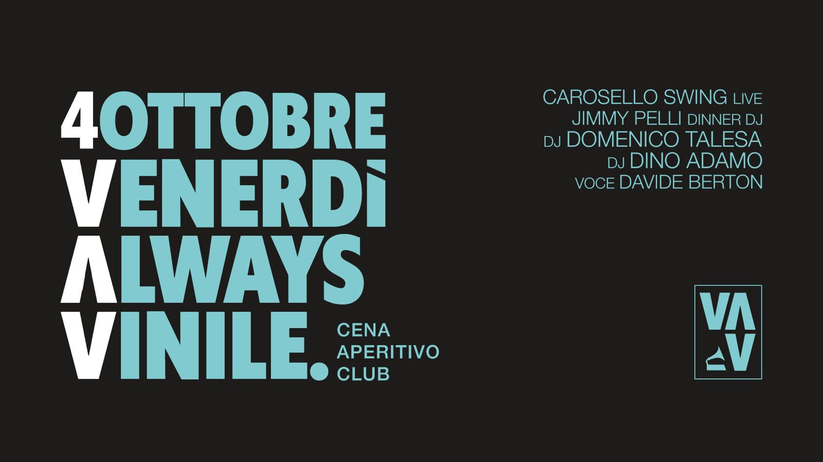 Locandina: ALWAYS VINILE