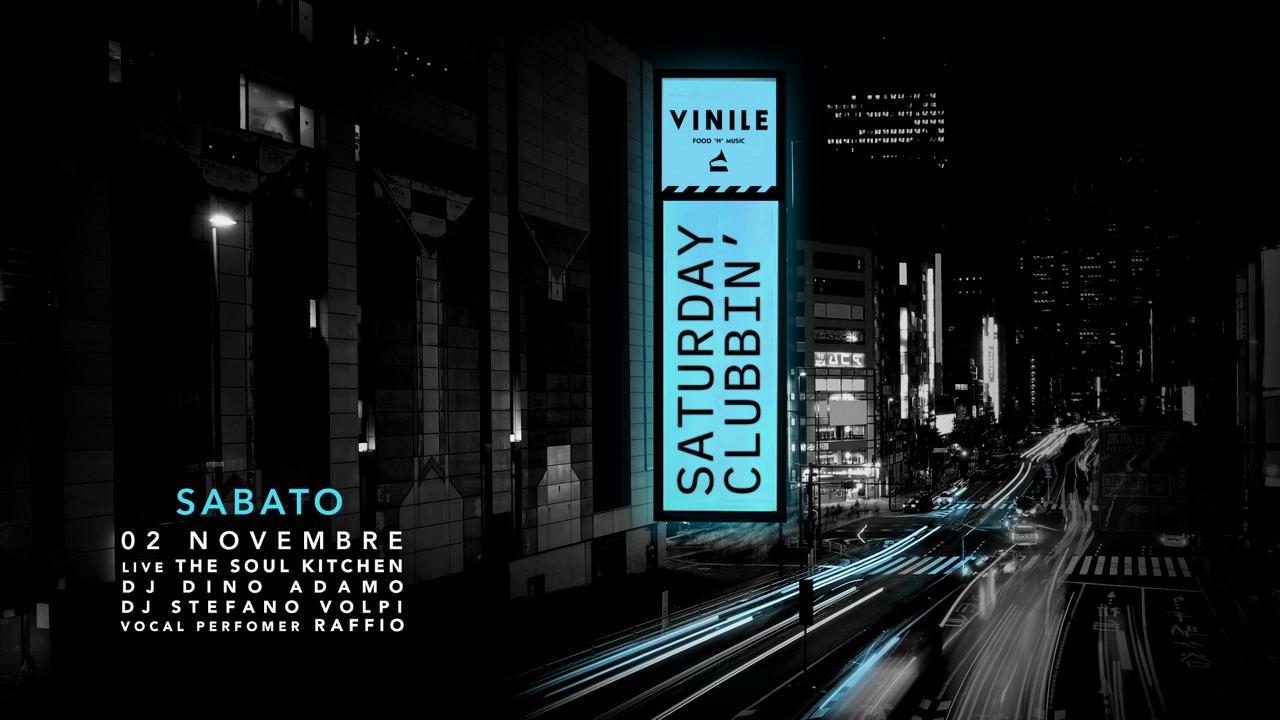 Locandina: SATURDAY CLUBBIN’