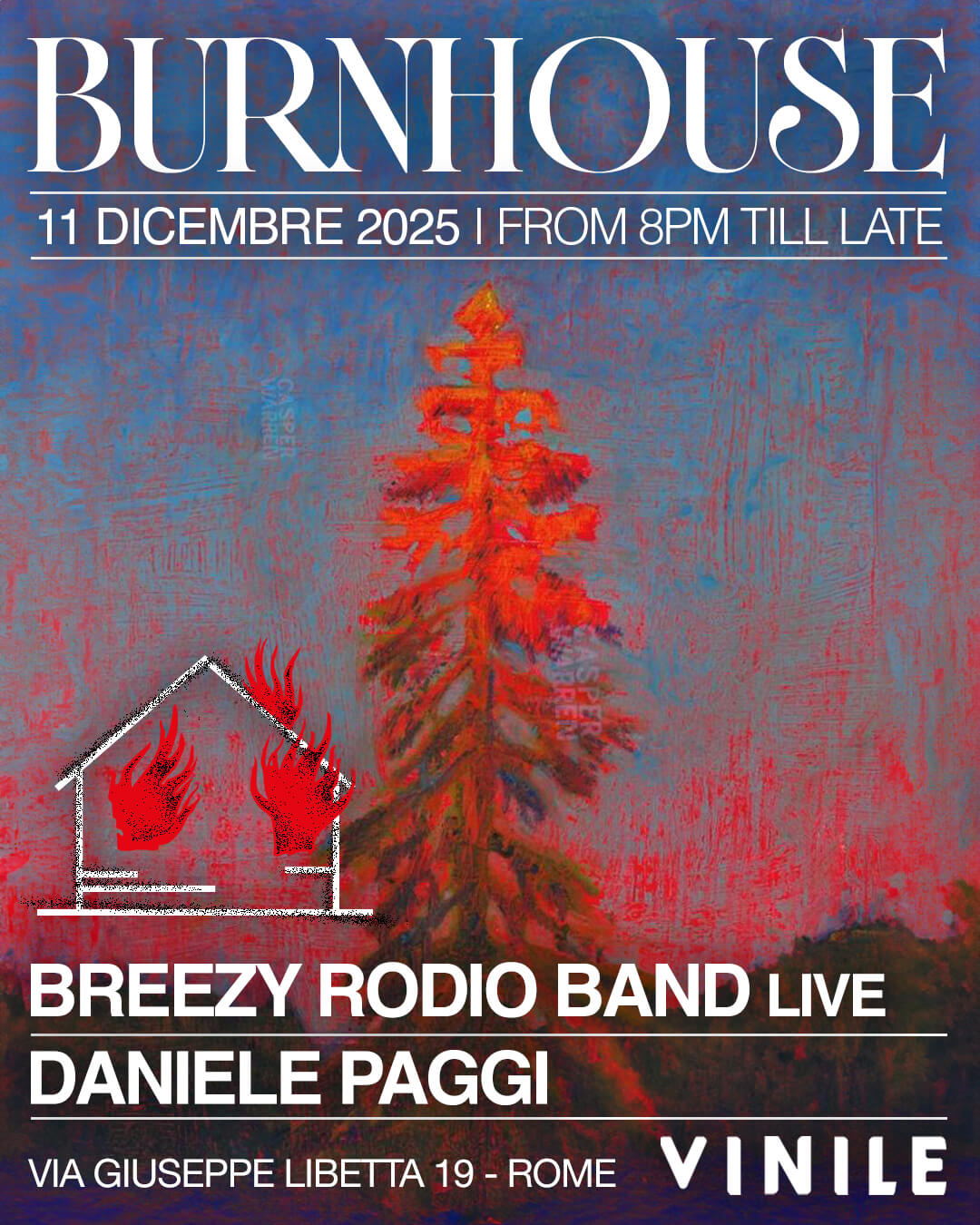 BURNHOUSE, giovedì 11 dicembre 2025 al Vinile