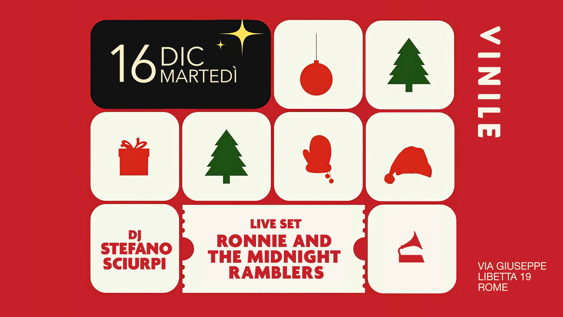 Locandina di Live Set Ronnie And The Midnight Ramblers, martedì 16 dicembre 2025
