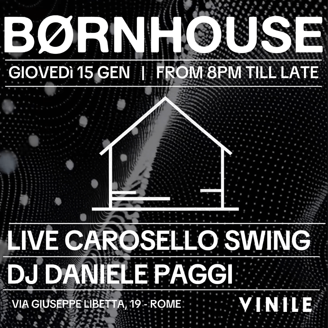 BURNHOUSE, giovedì 15 gennaio 2026 al Vinile