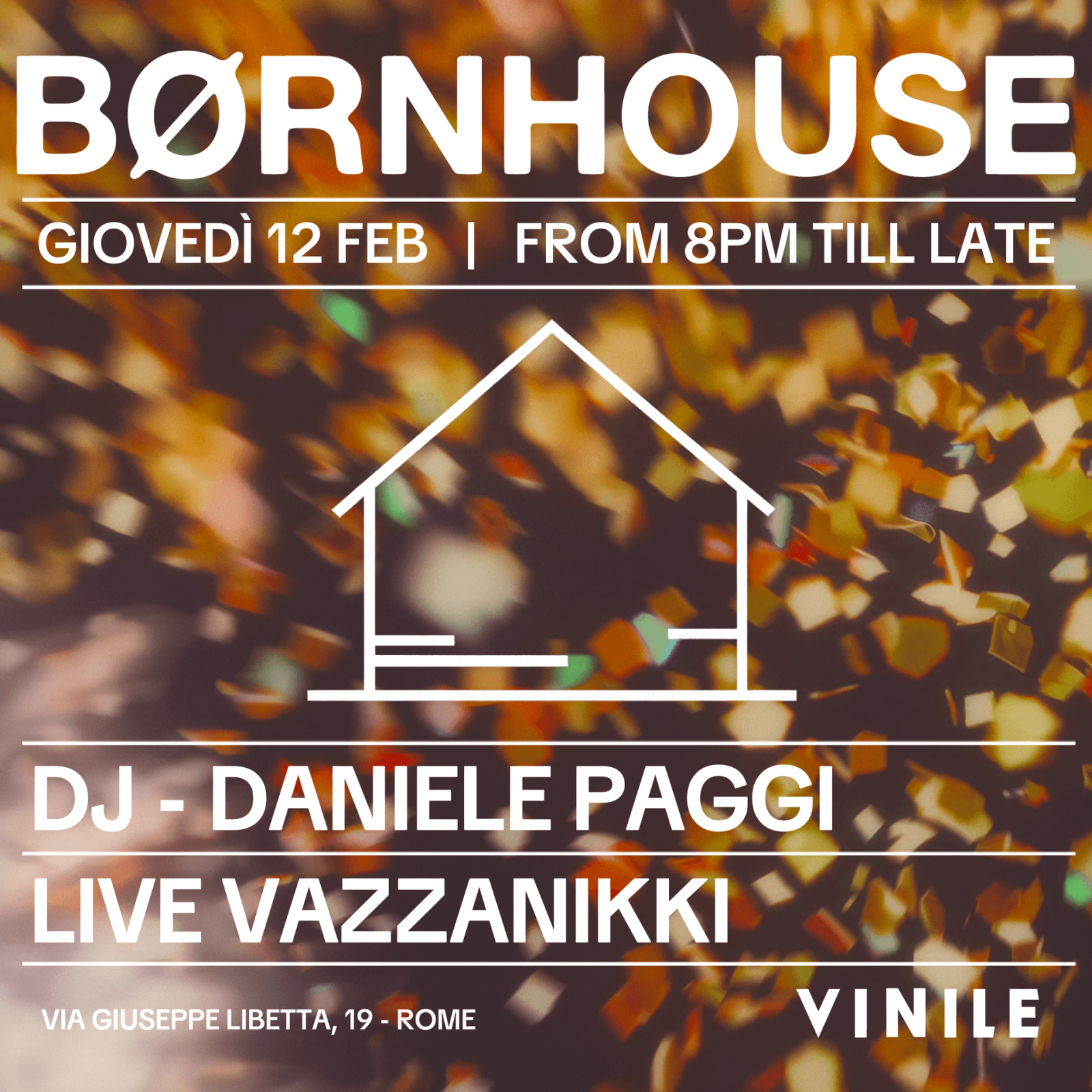 BURNHOUSE, giovedì 12 febbraio 2026 al Vinile