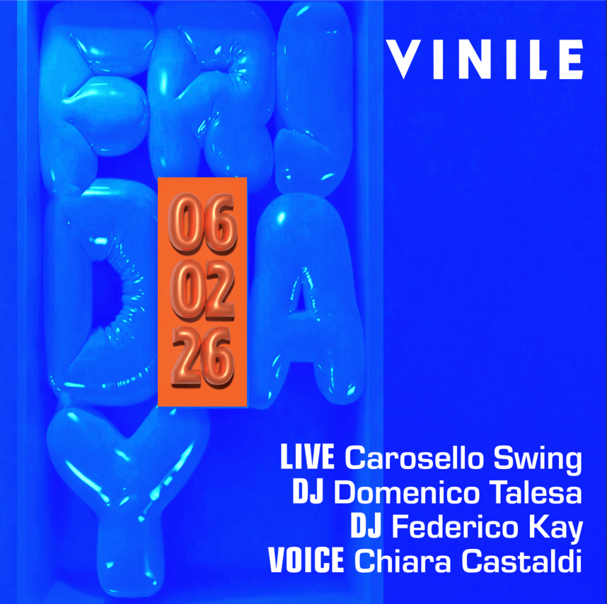FRIDAY VINILE, venerdì 6 febbraio 2026