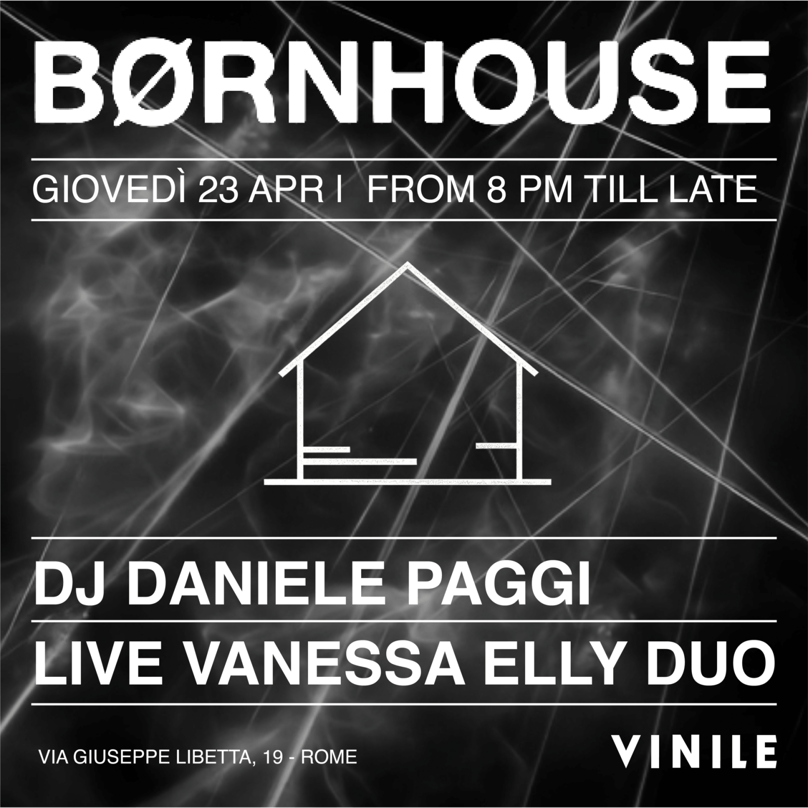 BURNHOUSE, giovedì 23 aprile 2026 al Vinile