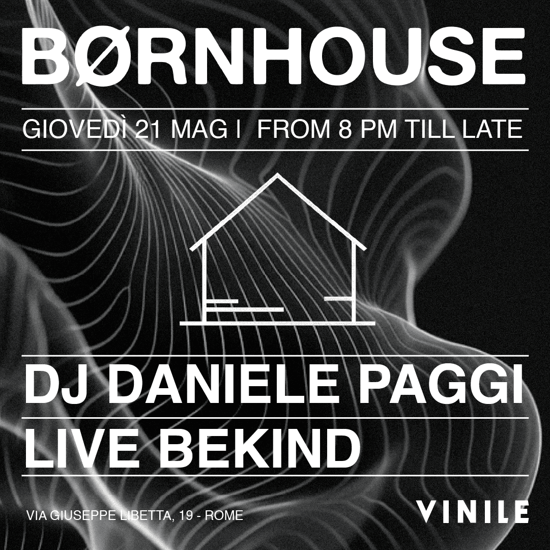 BURNHOUSE, giovedì 21 maggio 2026 al Vinile
